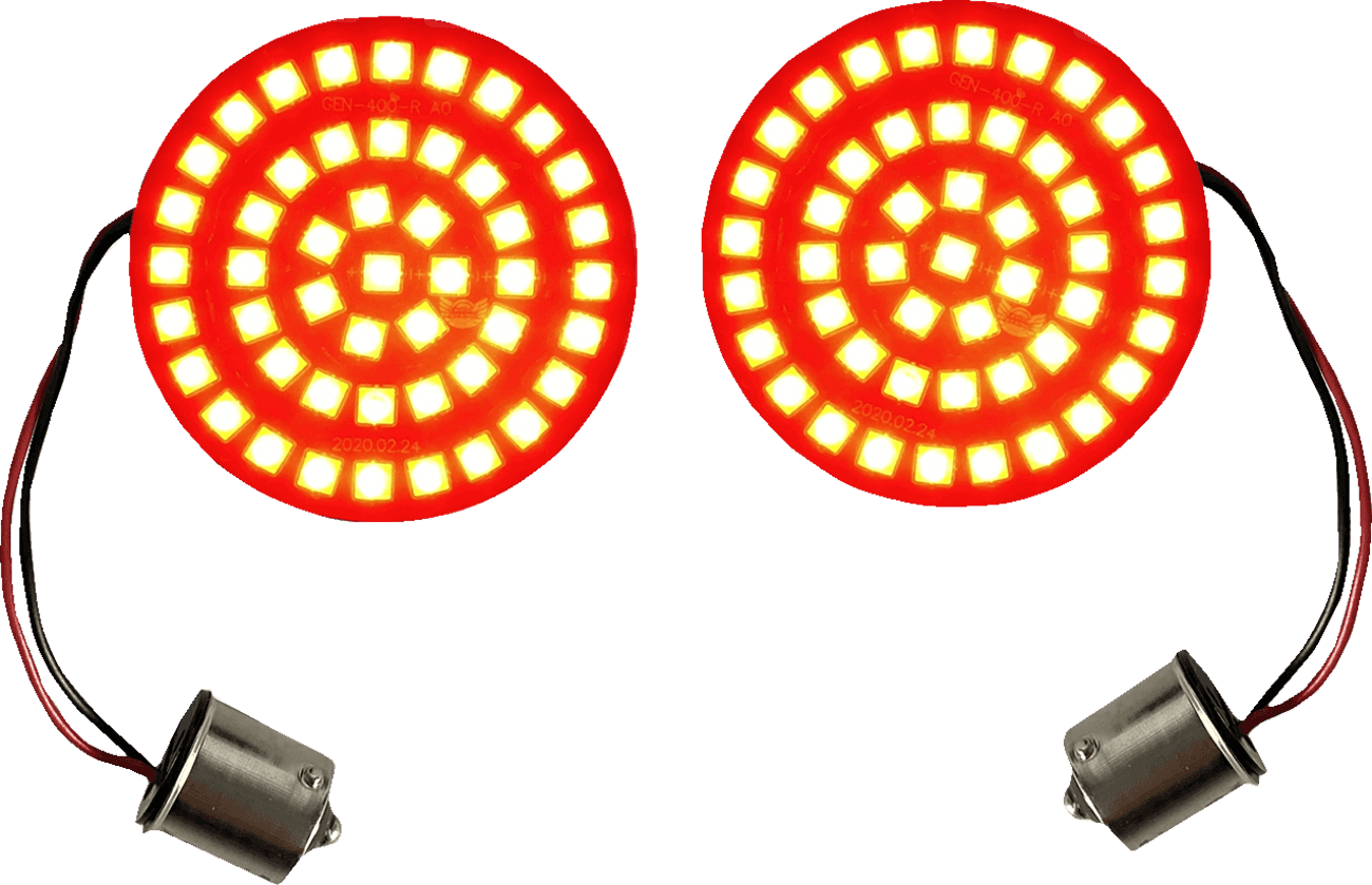 CUSTOM DYNAMICS 2020-2158 Turn Signal Insert - LED - Red - 1156