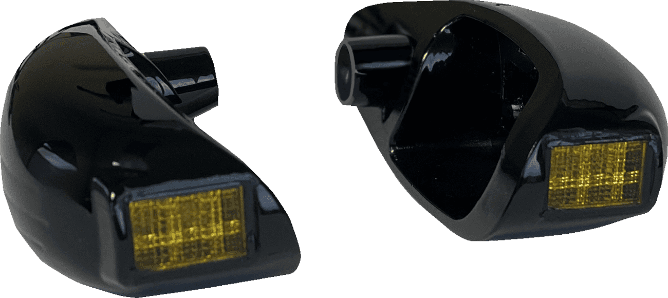 CUSTOM DYNAMICS 2020-2160 Turn Signal - FLTR - Gloss Black