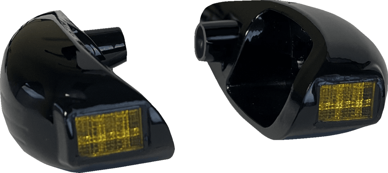 CUSTOM DYNAMICS 2020-2160 Turn Signal - FLTR - Gloss Black