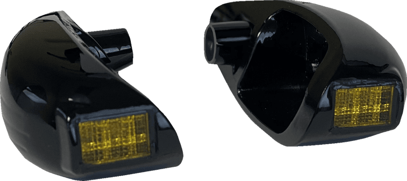 CUSTOM DYNAMICS 2020-2160 Turn Signal - FLTR - Gloss Black — image 1 of 2