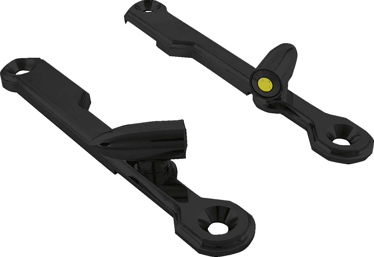 PAUL YAFFE BAGGER NATION 2020-2168 Bullet Turn Signals - Black - FLHX/FLHR