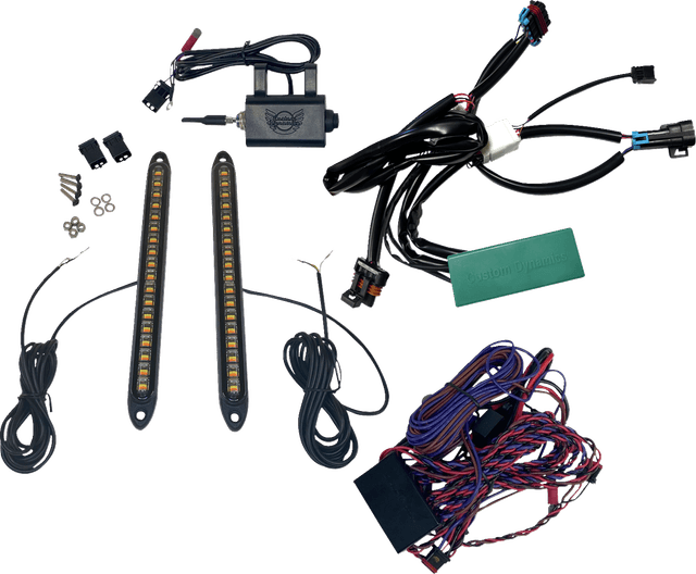 CUSTOM DYNAMICS 2020-2212 Turn Signal Kit - Front/Rear - RZR Pro