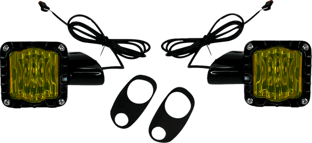 CUSTOM DYNAMICS 2020-2215 LED Turn Signals - Black -Yellow Lens - Road Glide — image 1 of 4