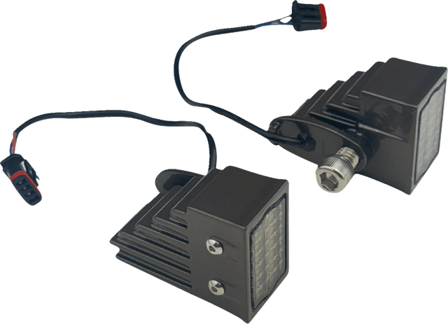 CUSTOM DYNAMICS 2020-2217 LED Turn Signals - Front - Dark Bronze — image 1 of 2