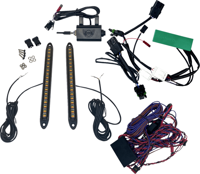 CUSTOM DYNAMICS 2020-2218 Turn Signal Kit - Front/Rear - Maverick