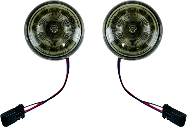 CUSTOM DYNAMICS 2020-2338 ProBeam® Rear Turn Signal Inserts - LED - Smoke Lens — image 2 of 2
