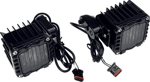 CUSTOM DYNAMICS 2020-2409 LED Turn Signals - Amber/White - Smoke Lens - '22-'25 FXLRST/FXRST
