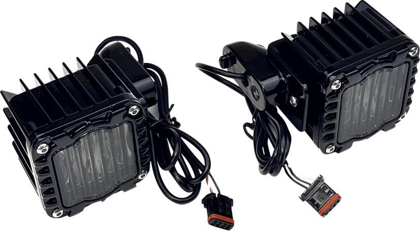 CUSTOM DYNAMICS 2020-2409 LED Turn Signals - Amber/White - Smoke Lens - '22-'25 FXLRST/FXRST