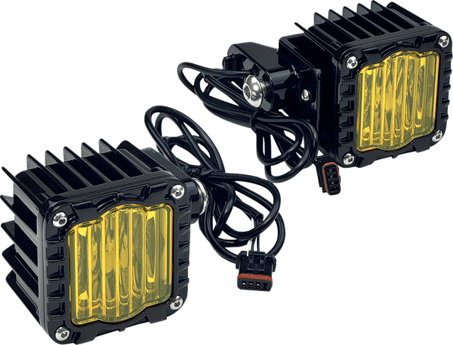 CUSTOM DYNAMICS 2020-2410 LED Turn Signals - Selective Yellow Lens - '22-'25 FXLRST/FXRST