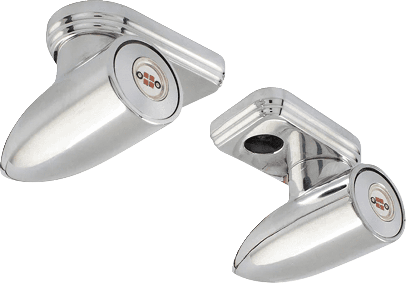 PAUL YAFFE BAGGER NATION 20202414 Lightning Bullet Pro - Amber - Chrome