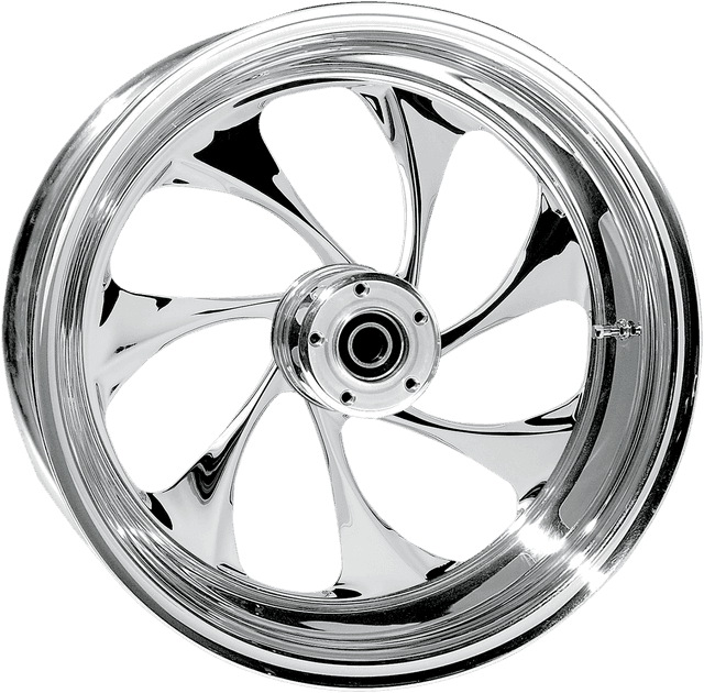 RC COMPONENTS 0202-1622 Wheel - Drifter - Rear - Single Disc/with ABS - Chrome - 18x5.5 - '09-'23 FL