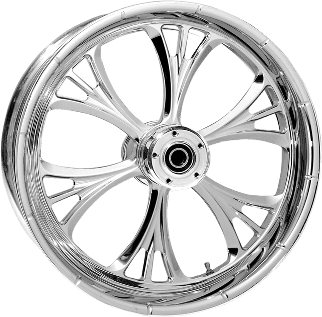 RC COMPONENTS 0202-2033 Wheel - Majestic - Rear - Single Disc/without ABS - Chrome - 16x3.5 - '02-'07 FLH