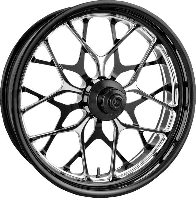 PERFORMANCE MACHINE (PM) 0202-2107 Wheel - Galaxy - Rear - Single Disc/with ABS - Platinum Cut™ - 18x5.5
