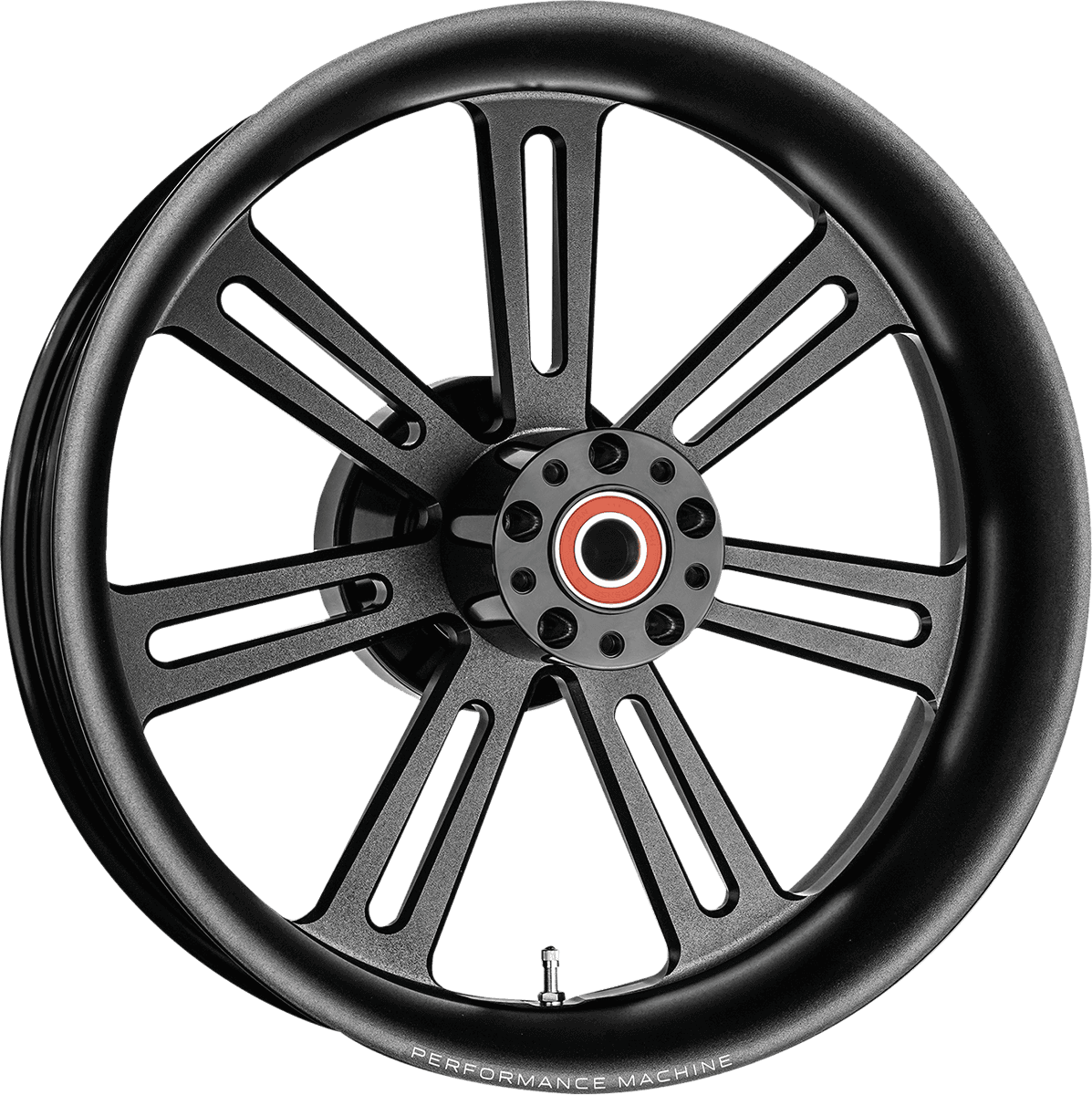 PERFORMANCE MACHINE (PM) 0202-2176 Wheel - Sierra - Rear - Single Disc/with ABS - Black - 18x5.5