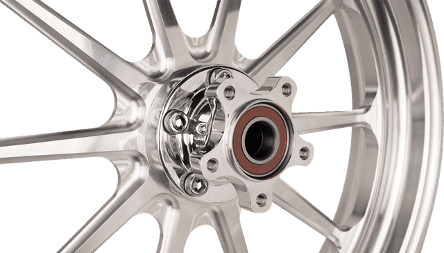 SLYFOX 0202-2200 Wheel - Track Pro - Rear - Single Disc/without ABS - Machined - 17x6 — image 2 of 3