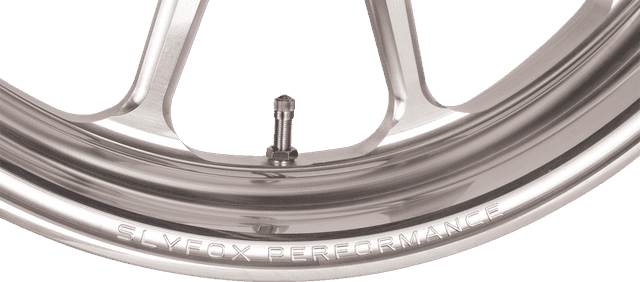 SLYFOX 0202-2200 Wheel - Track Pro - Rear - Single Disc/without ABS - Machined - 17x6 — image 3 of 3