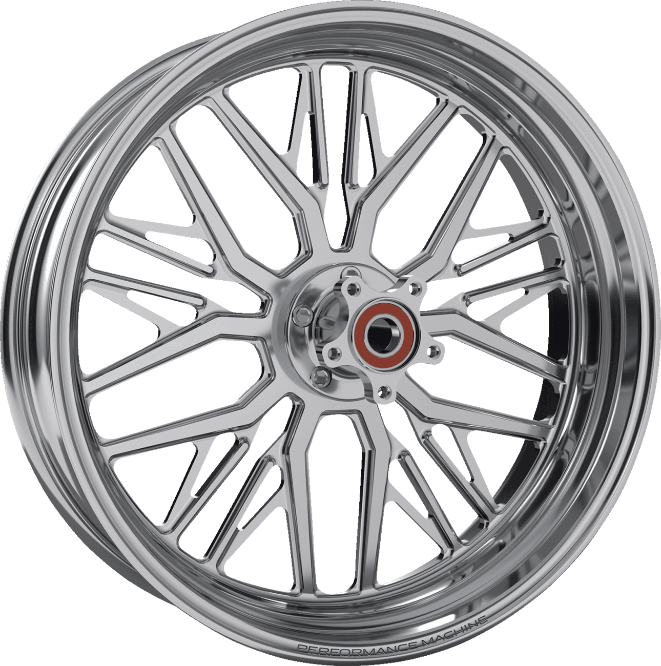 PERFORMANCE MACHINE (PM) 0202-2234 Wheel - Nivis - Rear - Single Disc/without ABS - Chrome - 18x5.5