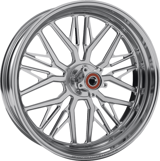 PERFORMANCE MACHINE (PM) 0202-2234 Wheel - Nivis - Rear - Single Disc/without ABS - Chrome - 18x5.5
