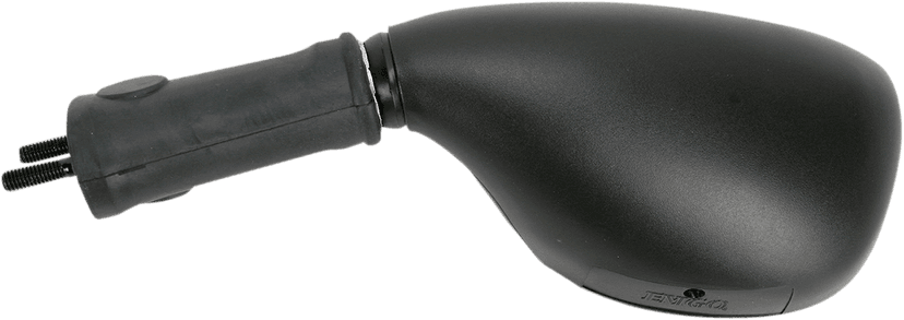 EMGO 20-29652 Mirror - Side View - Cat Eye - Black - Left — image 2 of 2