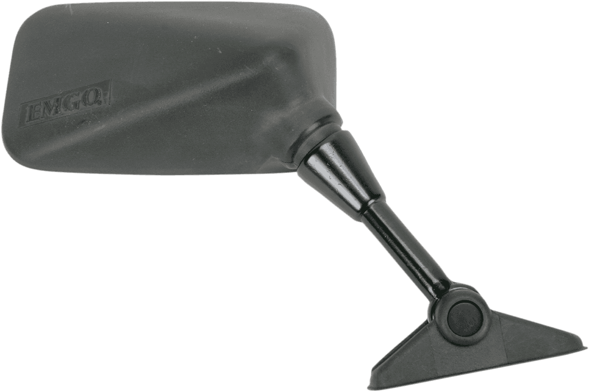 EMGO 2029662 Mirror - Side View - Rectangle - Black - Right