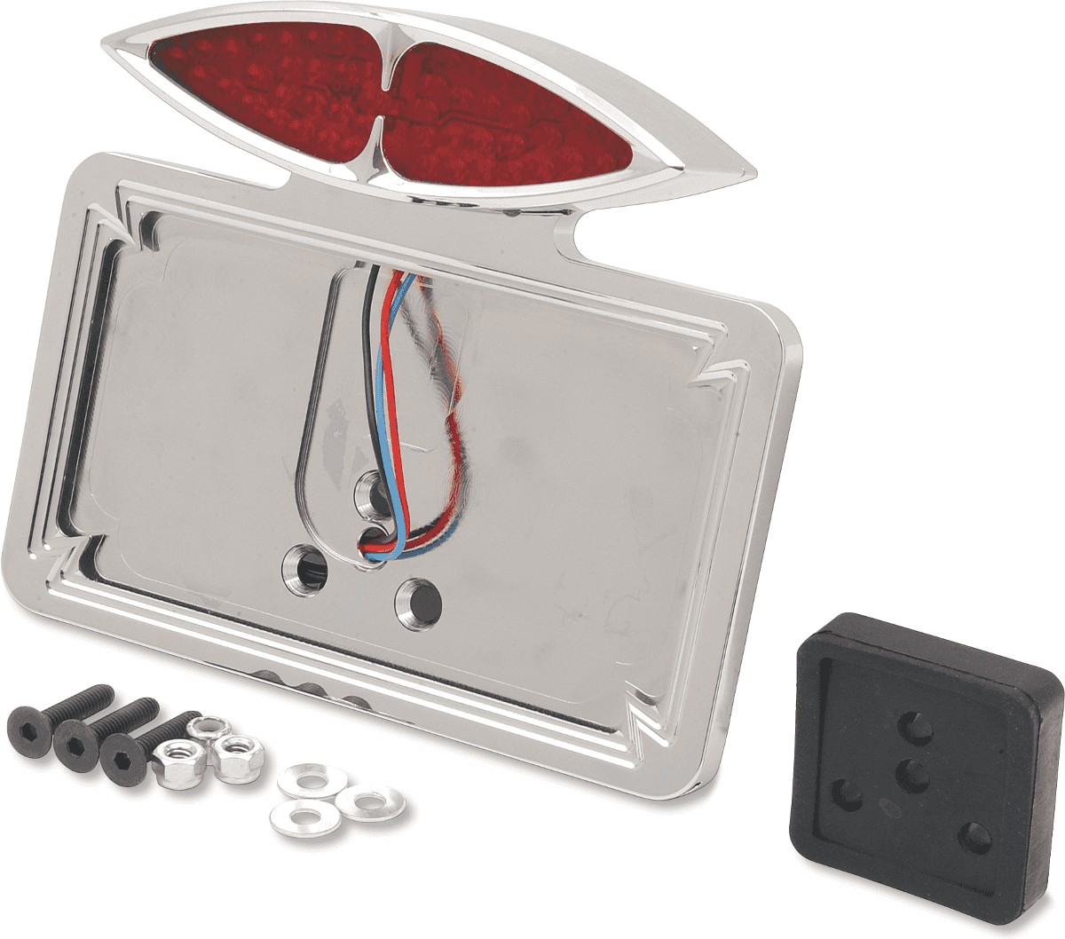 DRAG SPECIALTIES 2030-0172 Taillight/License Plate Mount - Cateye