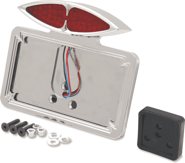 DRAG SPECIALTIES 2030-0172 Taillight/License Plate Mount - Cateye