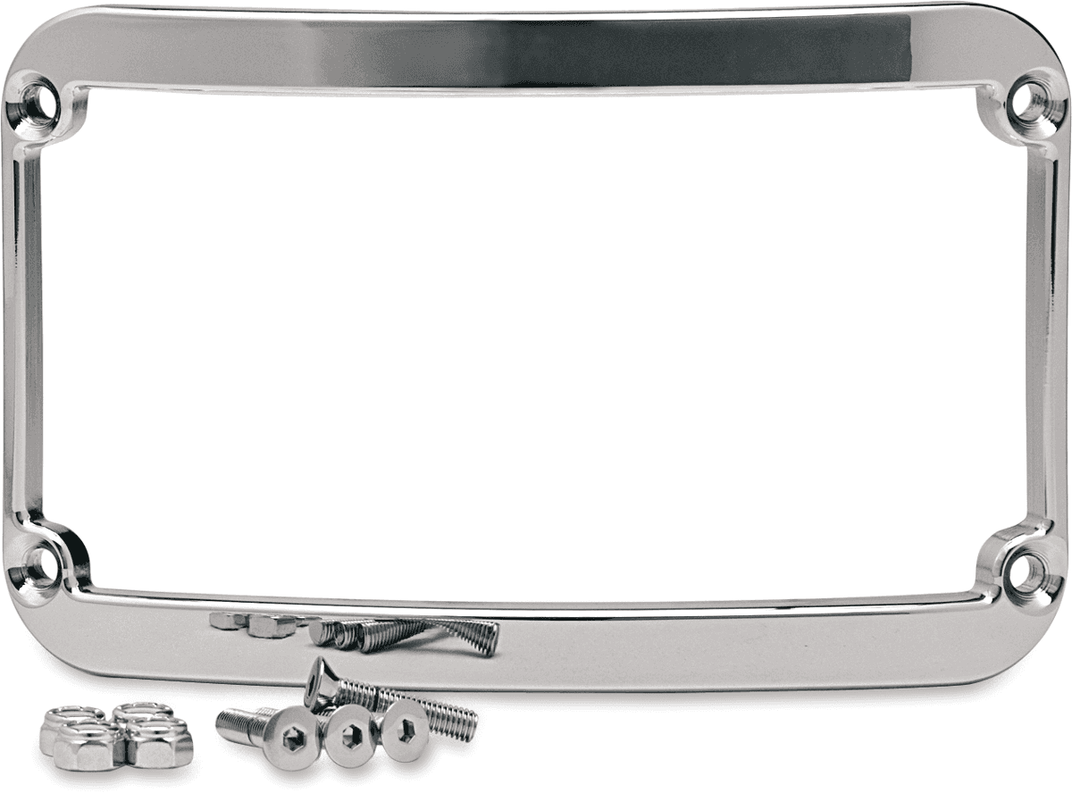 KLOCK WERKS 2030-0231 License Plate Frame - Chrome