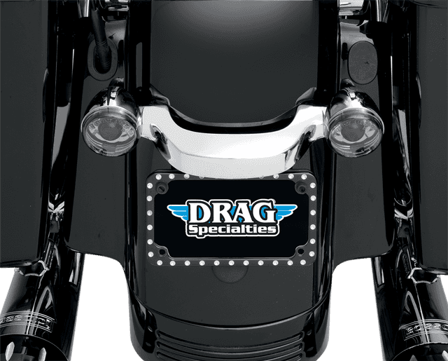 COVINGTONS 2030-0240 Frame - License Plate Machined Diamond-Edge - Black — image 3 of 3