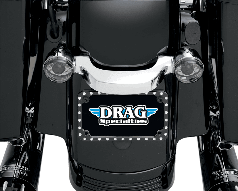 COVINGTONS 2030-0240 Frame - License Plate Machined Diamond-Edge - Black — image 3 of 3