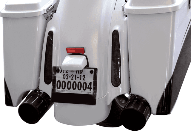 PAUL YAFFE BAGGER NATION 2030-0617 License Plate Frame - CVO - Black — image 2 of 3