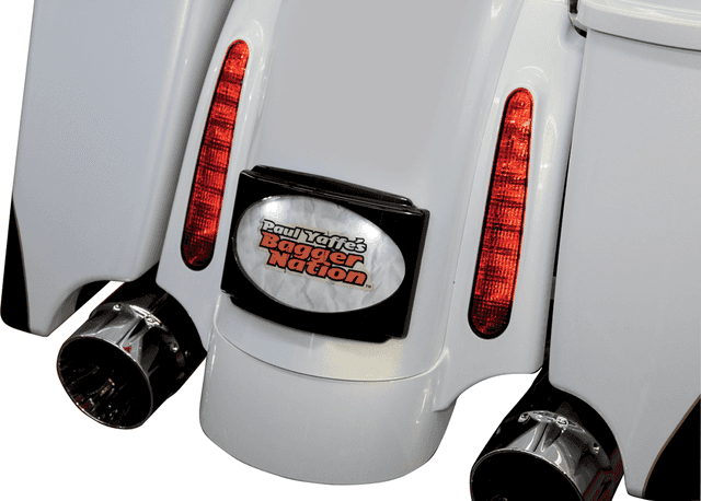 PAUL YAFFE BAGGER NATION 2030-0617 License Plate Frame - CVO - Black — image 3 of 3