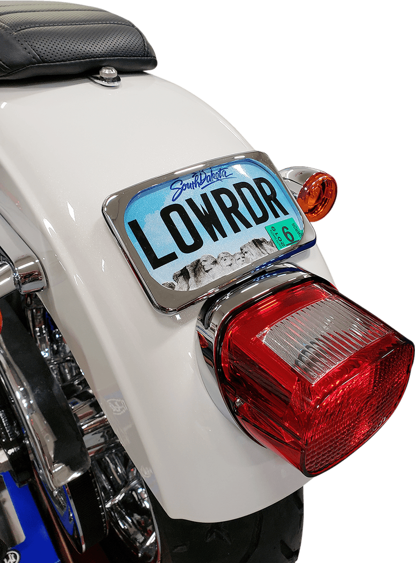 DRAG SPECIALTIES 2030-0625 License Plate Mount - Large Radius — image 2 of 5