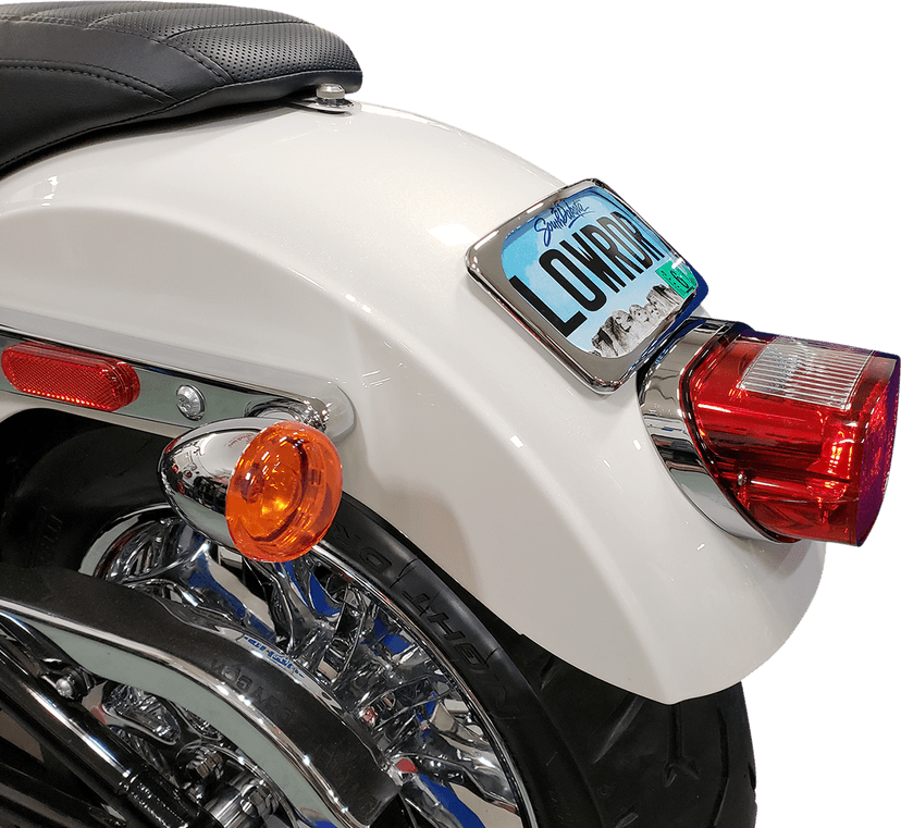 DRAG SPECIALTIES 2030-0625 License Plate Mount - Large Radius — image 4 of 5