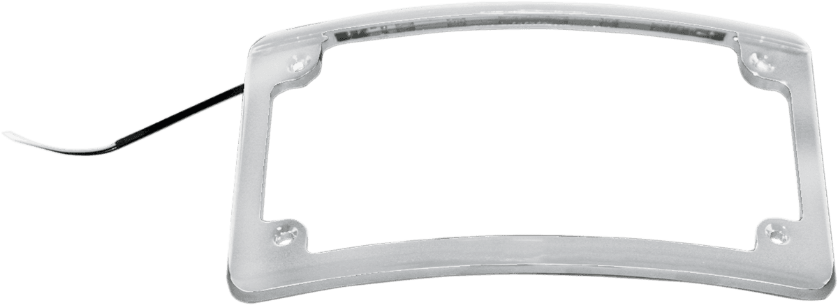 CUSTOM DYNAMICS 2030-0631 LED License Plate Frame - Chrome