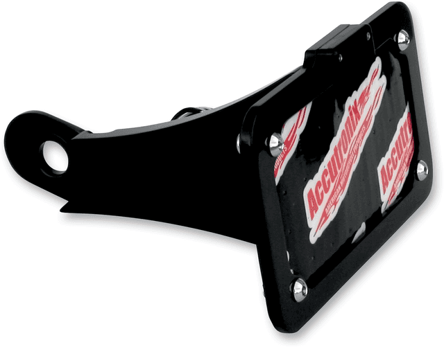 ACCUTRONIX 2030-0699 Side Mount License Plate Assembly - Black — image 2 of 6
