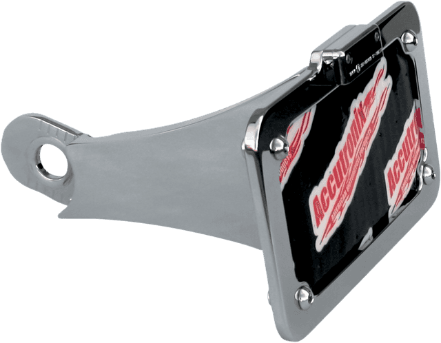ACCUTRONIX 2030-0700 Side Mount License Plate Assembly - Chrome — image 1 of 6