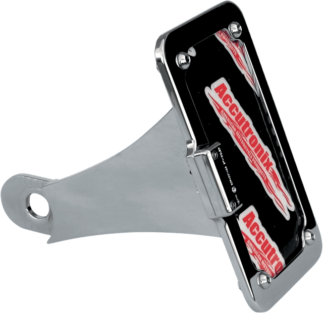ACCUTRONIX 2030-0700 Side Mount License Plate Assembly - Chrome — image 2 of 6