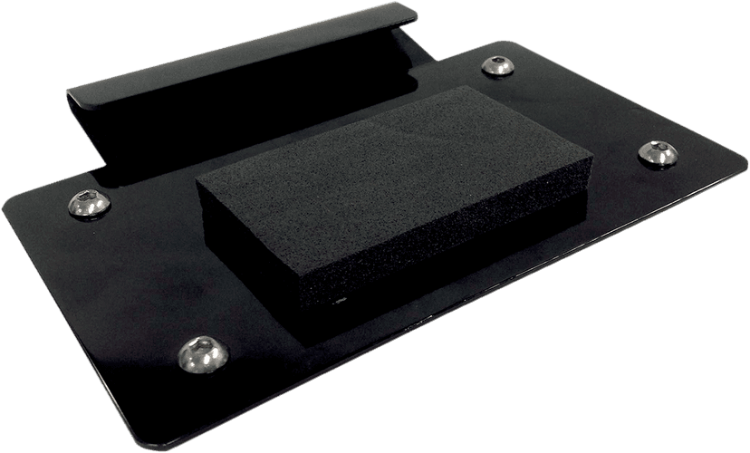 ALLOY ART 2030-0708 License Plate Mount - Black — image 2 of 4