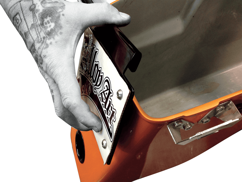 ALLOY ART 2030-0708 License Plate Mount - Black — image 4 of 4