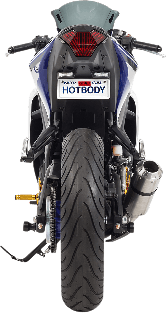 HOT BODIES 2030-0987 Fender Eliminator Textured Black - YZF-R3 — image 2 of 2