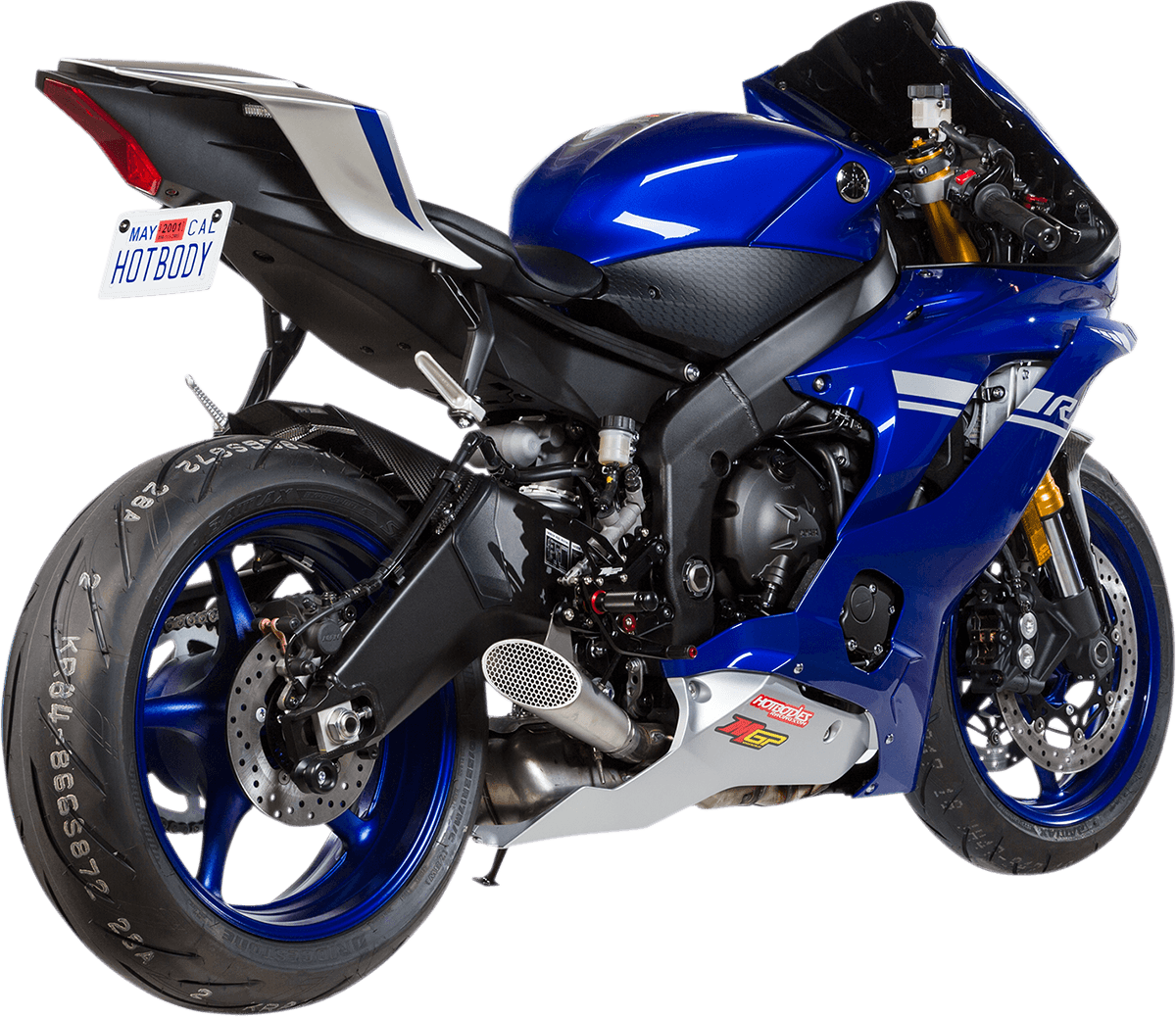 HOT BODIES 2030-1119 Fender Eliminator - Black - YZF-R6