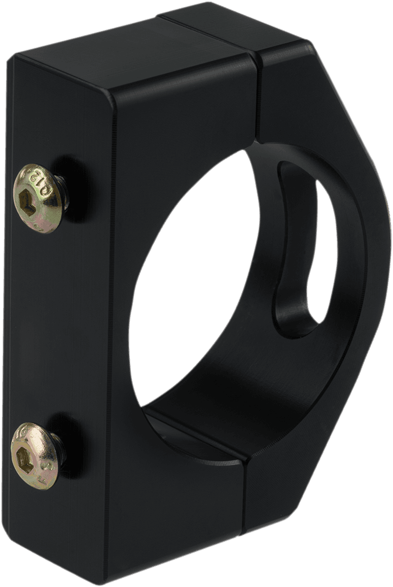 JOKER MACHINE 2030-1213 License Plate Mount Clamp - Black