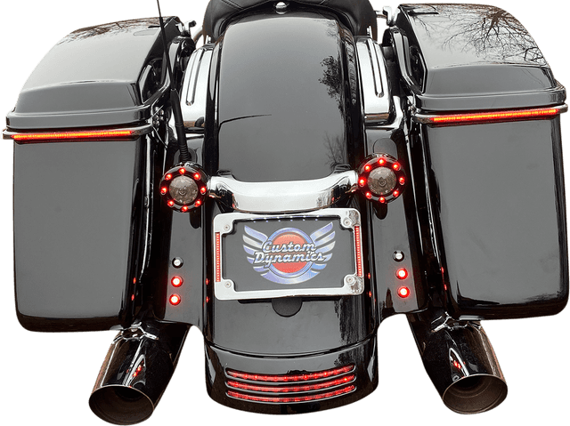 CUSTOM DYNAMICS 2030-1494 Radius License Plate Frame - Chrome — image 2 of 2