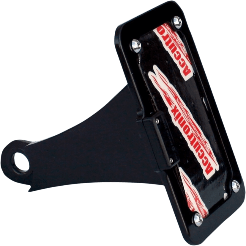 ACCUTRONIX 2030-1503 Side Mount License Plate Assembly - Black — image 2 of 2