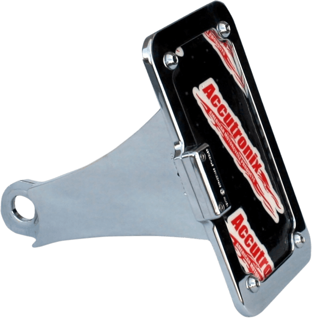 ACCUTRONIX 2030-1504 Side Mount License Plate Assembly - Chrome — image 2 of 2
