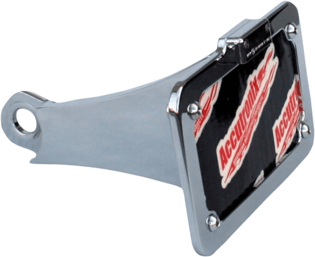 ACCUTRONIX 2030-1504 Side Mount License Plate Assembly - Chrome — image 1 of 2
