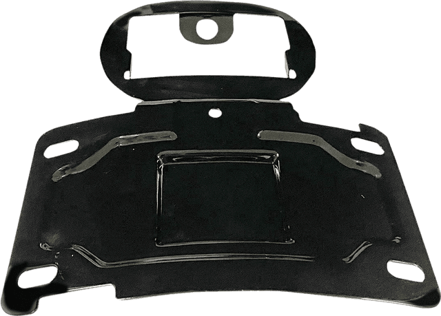 CUSTOM DYNAMICS 2030-1521 License Plate Mount/Relocation - Black — image 1 of 3
