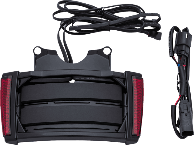 CIRO 2030-2088 License Plate Frame - Black - Red — image 1 of 6