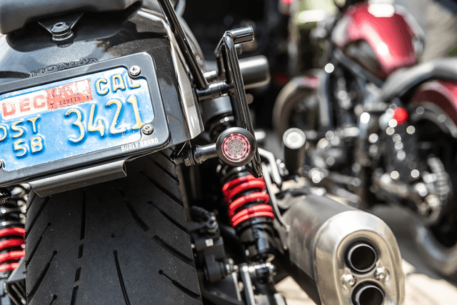 BURLY BRAND 2030-2158 License Plate Mount - Rear Fender — image 2 of 2