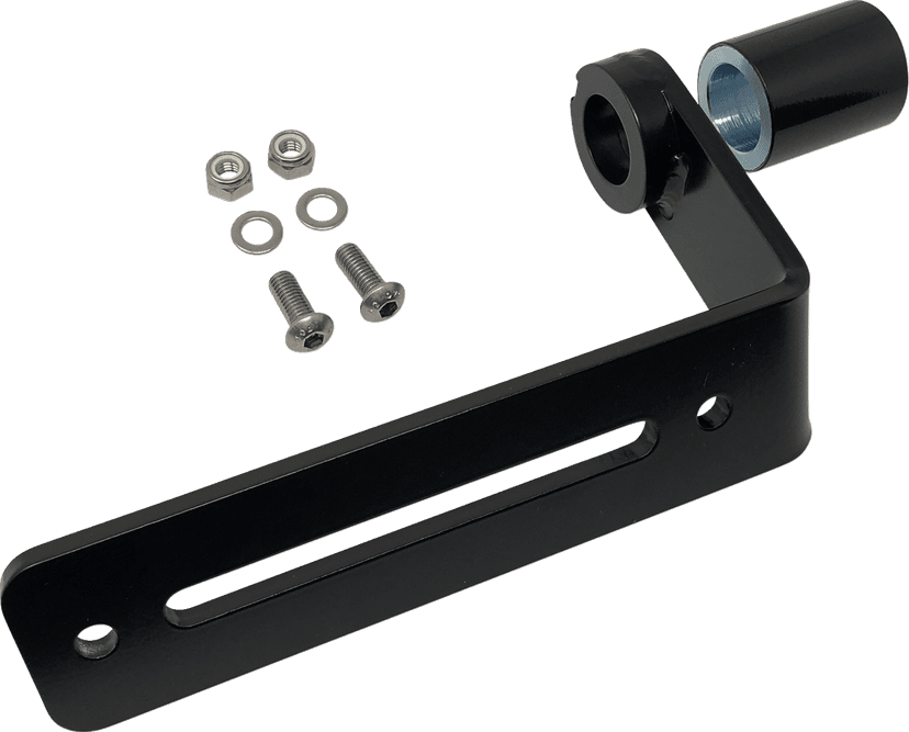 KODLIN USA 2030-2165 License Plate Bracket - Black - M8 Softail — image 1 of 3
